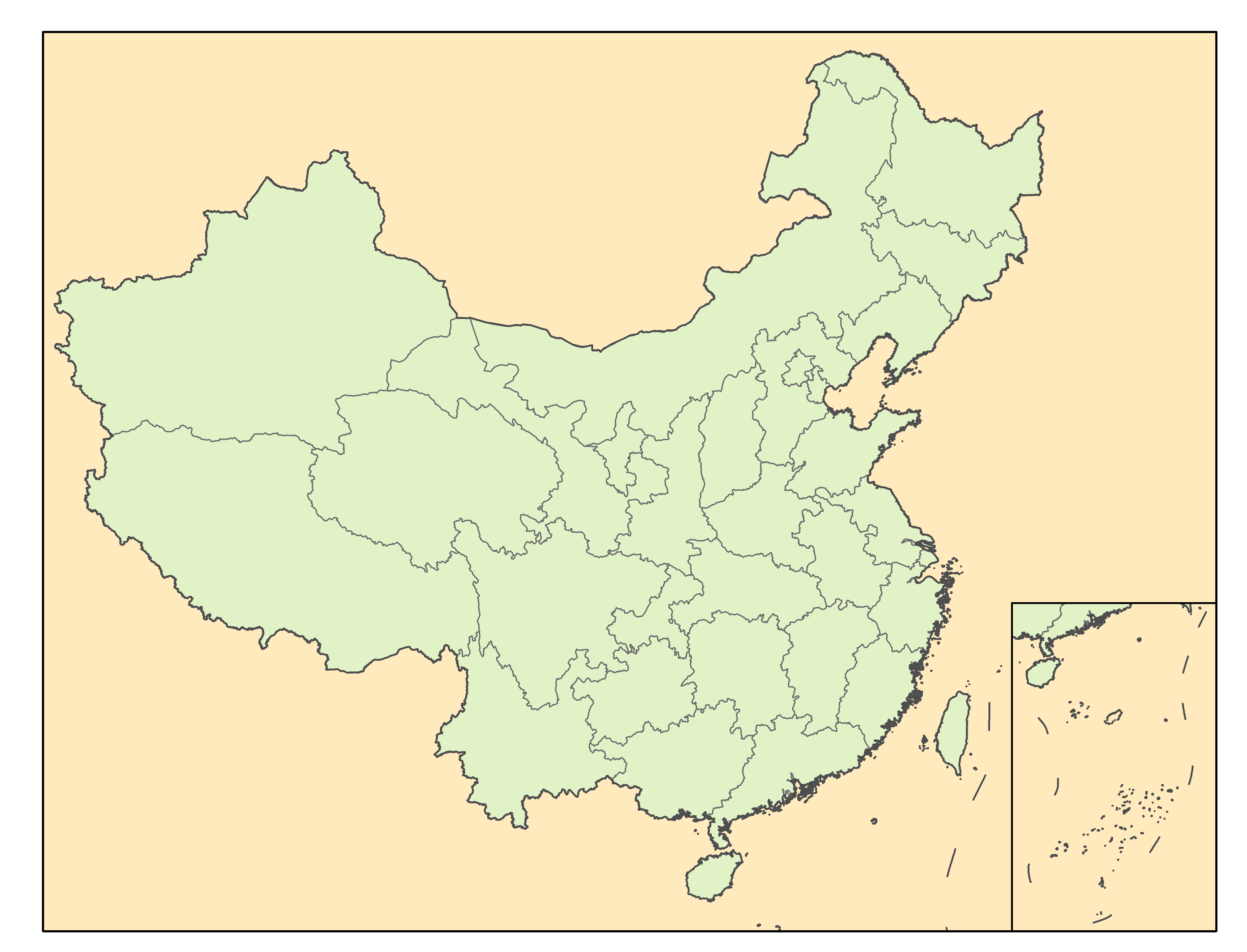 中国区划图